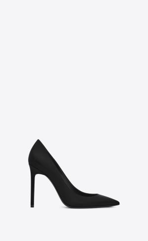 YSL Anja Pumps In Läder Svarta | KLX802974