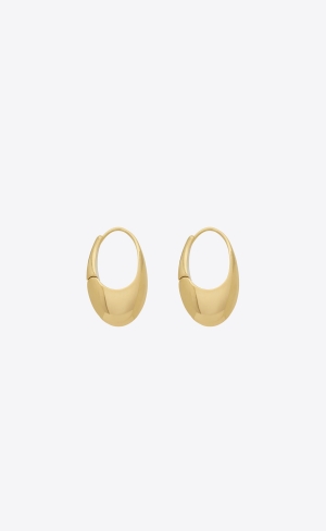 YSL Arty Earrings In Metal Guld | CEV860457