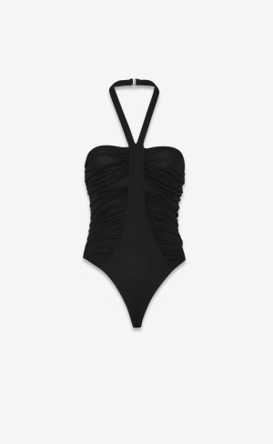 YSL Bodysuit In Jersey Noir | XRM798031