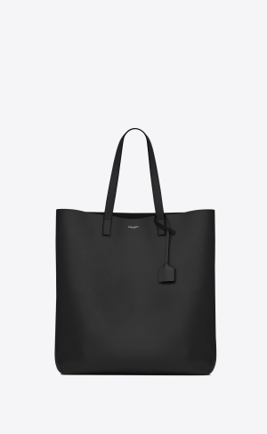 YSL Bold Shopping Bag In Soft Läder Svarta | TGO614893