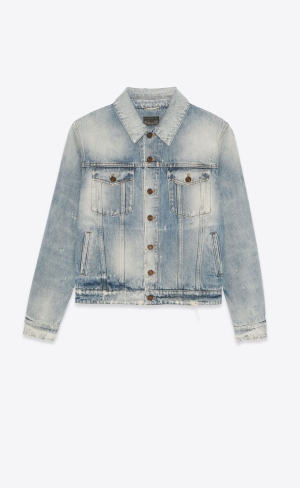 YSL Boyfriend Jacket Blå | SGH293061