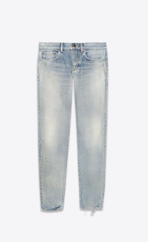 YSL Boyfriend Jeans Blå | MTR075328