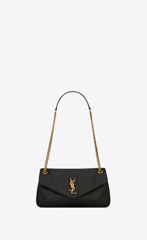 YSL Calypso In Lambskin Svarta | CRO184695