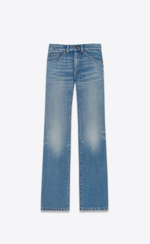 YSL Clyde Jeans Blå | NKV435917