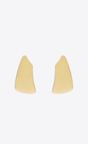 YSL Comet Earrings In Metal Guld | KWB652183