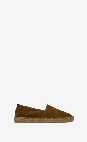 YSL Espadrilles In Mocka Mörk | SNM926874