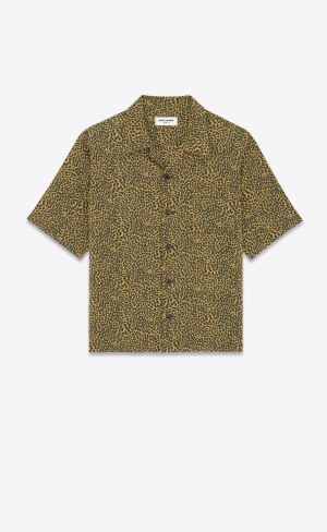 YSL Hawaiian Shirt Leopard | SDG267451