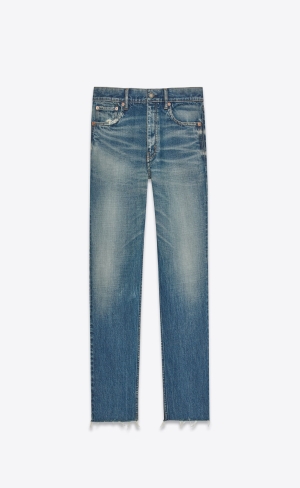 YSL Hetero Jeans Blå | DPR941738