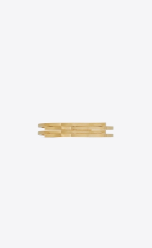 YSL Intertwined Cuff In Metal Guld | FYP845601
