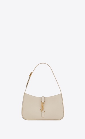 YSL Le 5 À 7 In Smooth Läder Blanc Vintage | MCH963170