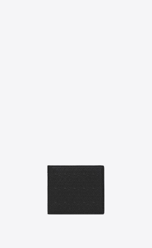YSL Le Monogramme East/West Wallet With Coin Purse In Smooth Läder Svarta | VIY804951