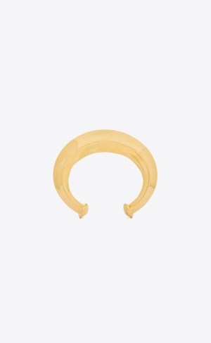 YSL Moon Cuff In Metal Guld | IUZ205164