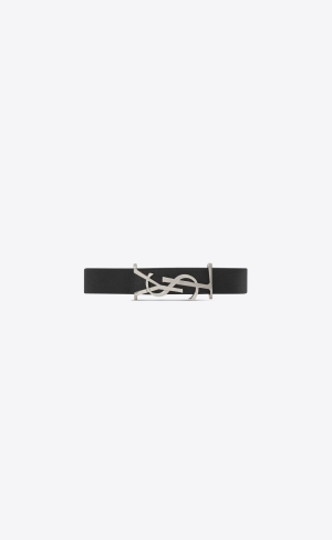 YSL Opyum Bracelet In Läder Svarta | EXU182065