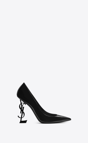 YSL Opyum Pumps In Lack Läder Svarta | SVJ259461