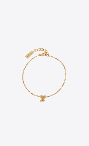 YSL Opyum Twist Bracelet In Metal Guld | CSY801745