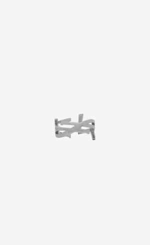 YSL Opyum Twist Ring In Metal Mirror | PIA507924
