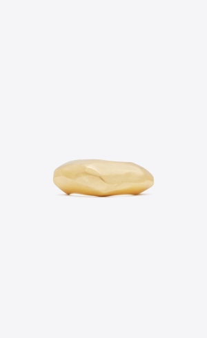 YSL Organic Arty Cuff Bracelet In Metal Guld | WHQ871930