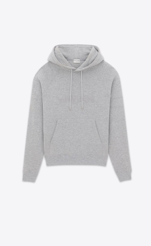 YSL Saint Laurent Hoodie Gris Chine | SCN357261