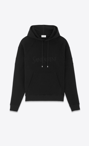 YSL Saint Laurent Hoodie Svarta | UDN689501