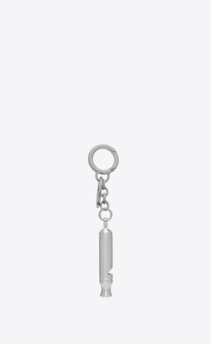 YSL Saint Laurent Whistle Keyring Metal | YIF521746