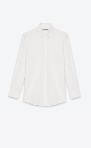 YSL Shirt In Silk Crêpe Shell | UVG046829