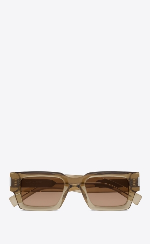 YSL Sl 572 Beige Silver | KFR539241