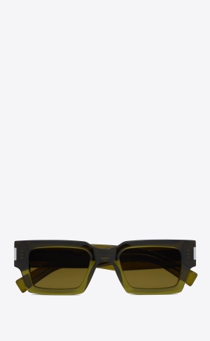 YSL Sl 572 Khaki Silver | KRV596370
