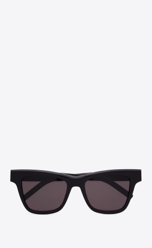 YSL Sl M106 Svarta Silver | XHA384526