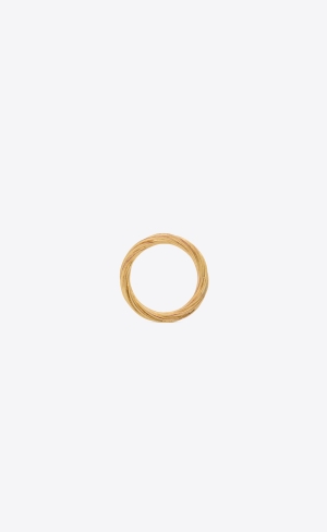 YSL Twist Arty Ring In Metal Guld | MRW150294